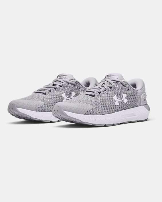 Women's UA Charged Rogue 2.5 Running Shoes, Gray, pdpMainDesktop image number 3